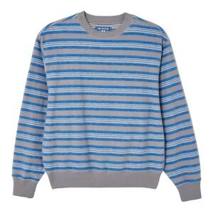 Urban Republic Gray and Blue Crewneck Sweater